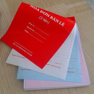 Hóa đơn - 3 liên (A5)