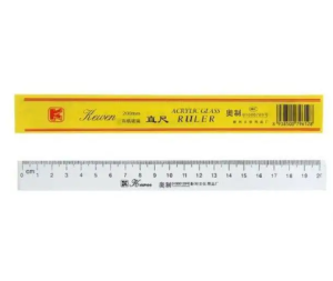 Thước kẻ mica Queen 30cm