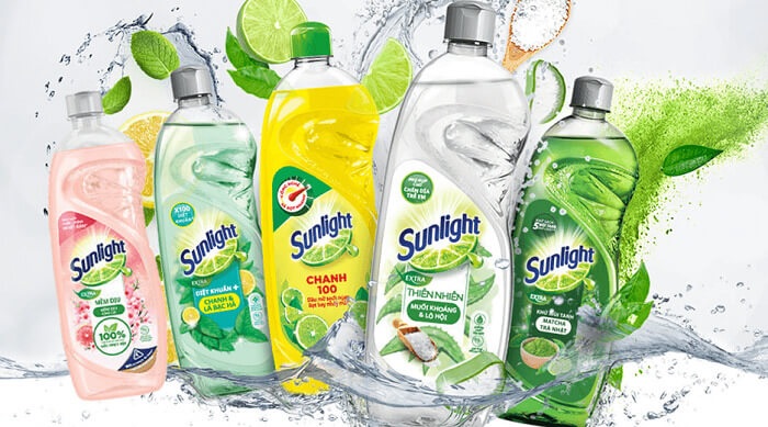 Nước rửa chén Sunlight